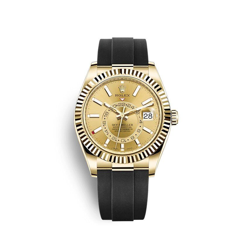 rol€x Sky-Dweller 326238 Champagne