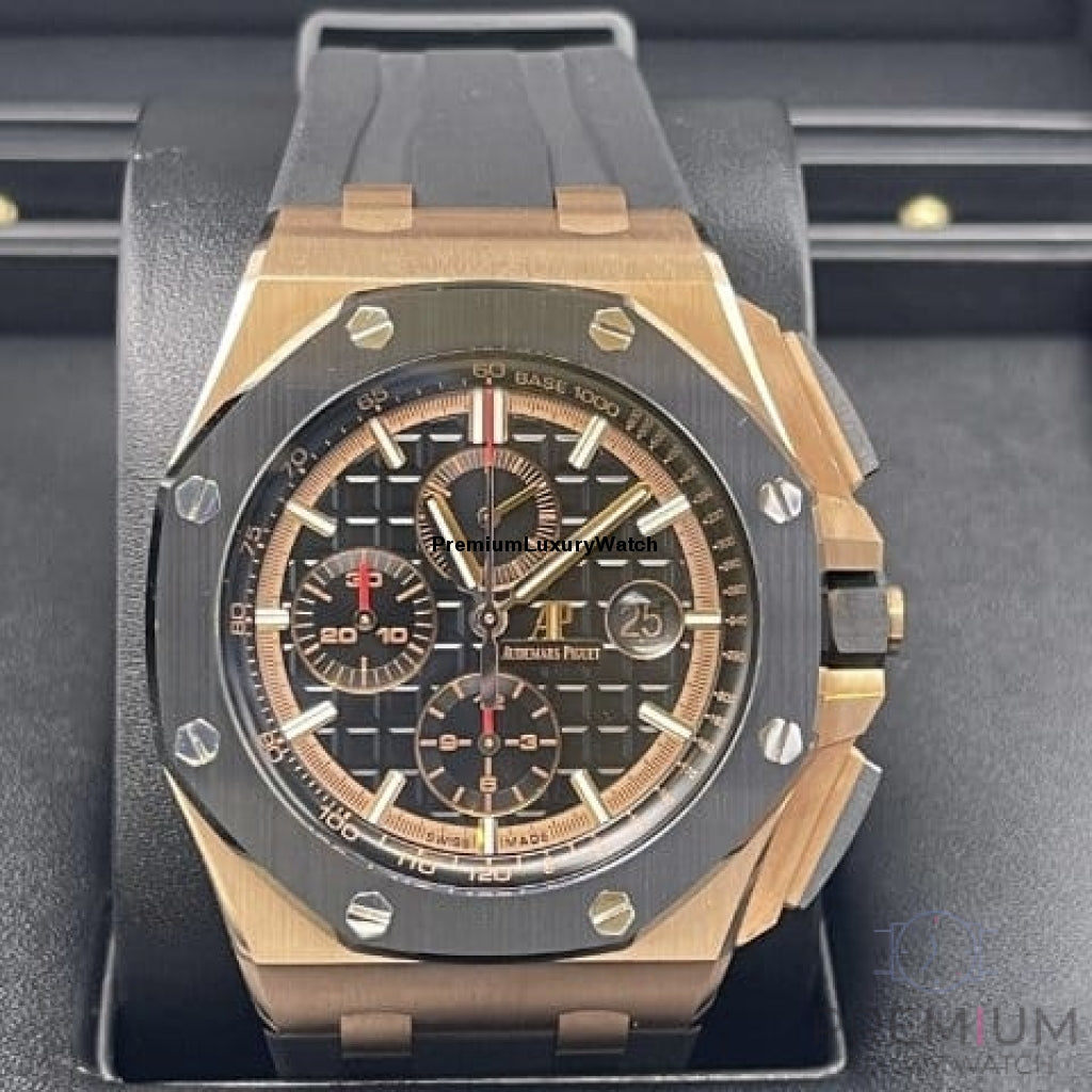 Audemars Piguet Royal Oak Offshore Chronograph Black Dial 44MM Dial Watch - Orolen