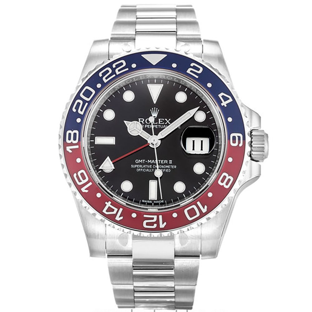 rol€x GMT Master II Black 116719 (Pepsi)
