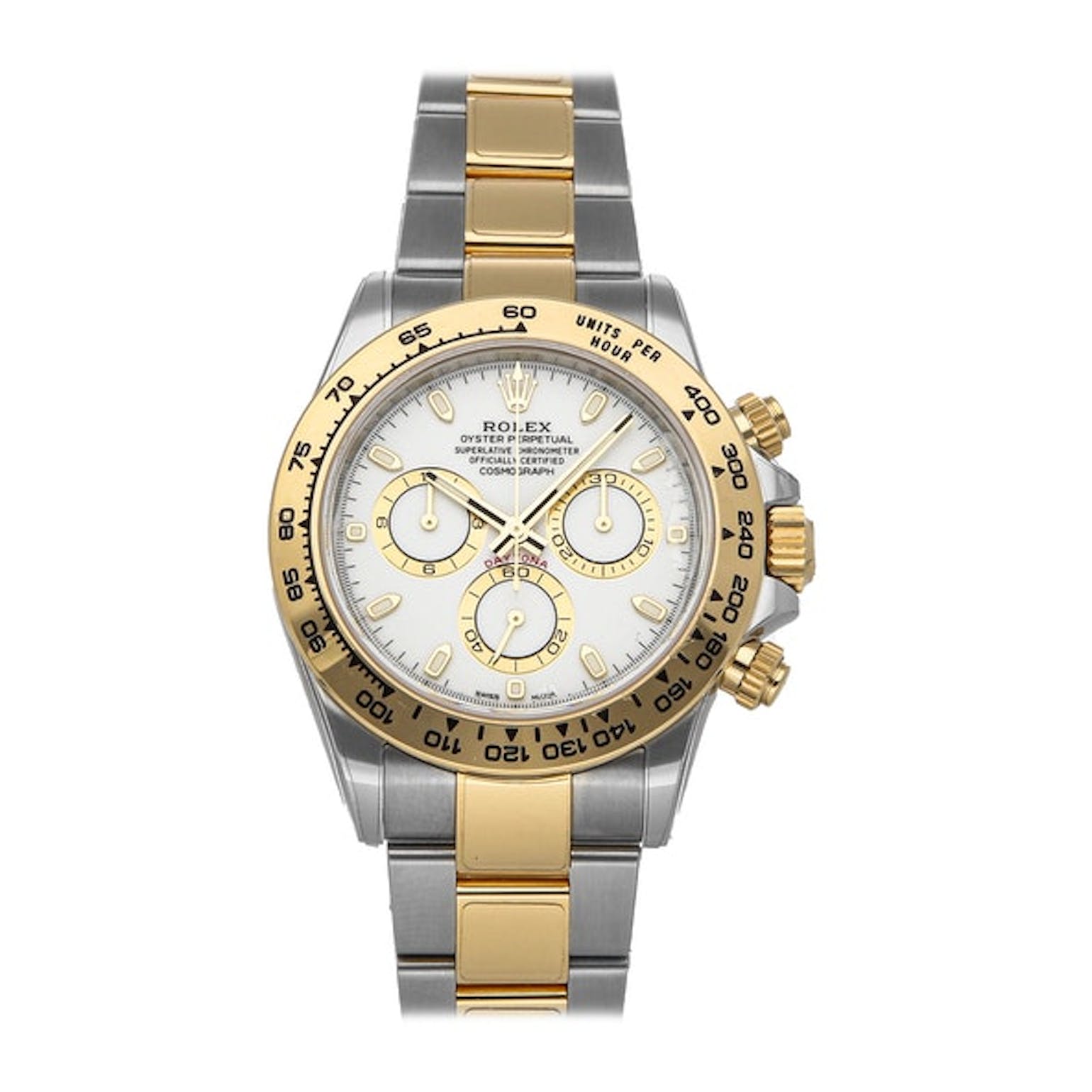 rol€x Daytona Steel & Gold White Dial 116503