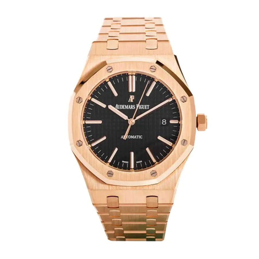 AUDEM@RS P!GUET Royal Oak Selfwinding Automatic 41MM Black Dial Watch