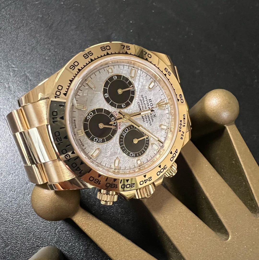 Rolex Cosmograph Daytona Yellow Gold Meteorite 116508-0015 - Orolen