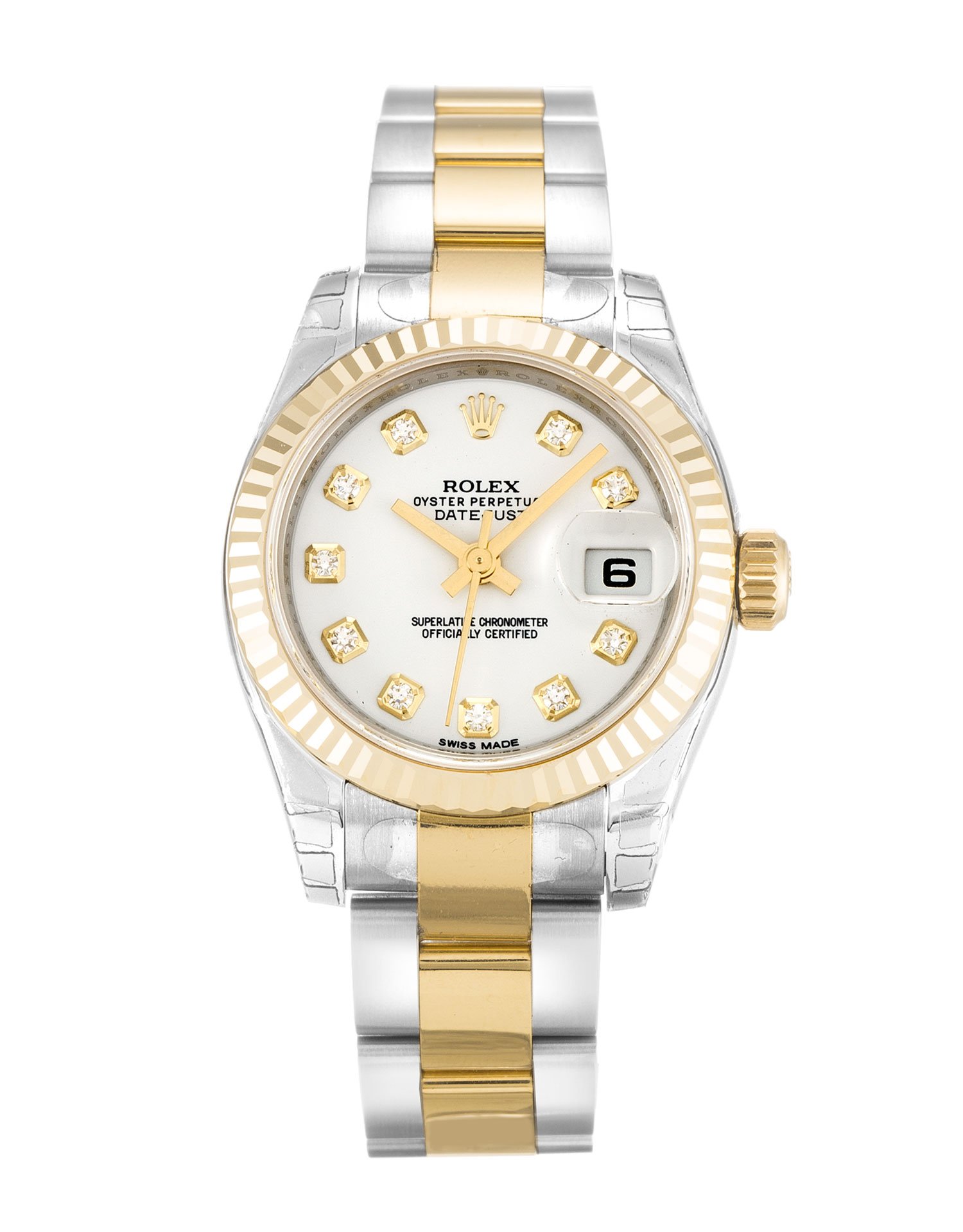 rol€x Datejust Lady White Diamond Dial 179173