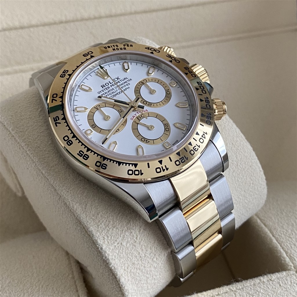 Rolex Daytona Steel & Gold White Dial 116503 - Orolen