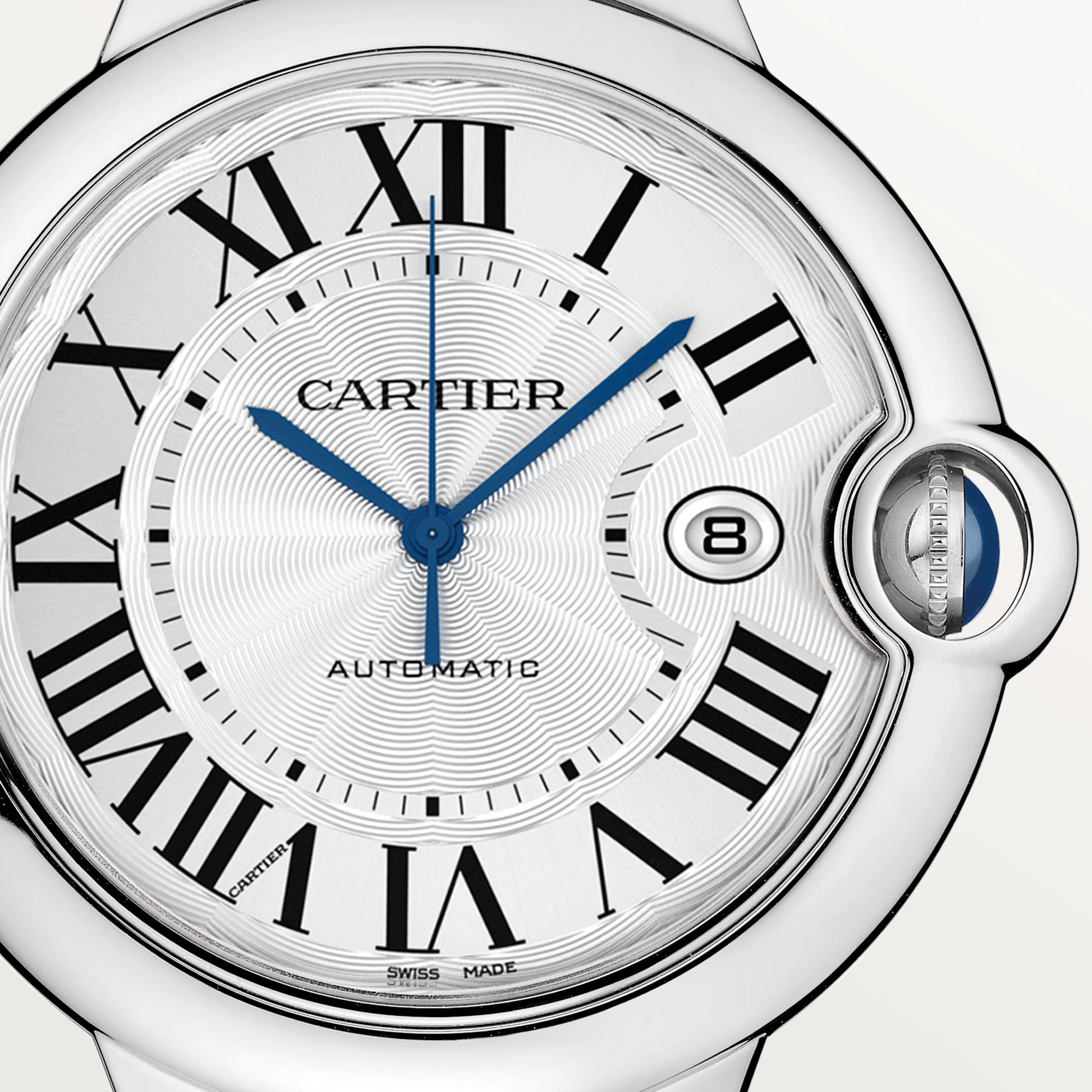 C@RTIER Ballon Bleu 42mm Stainless steel Men��s Watch, WSBB0049