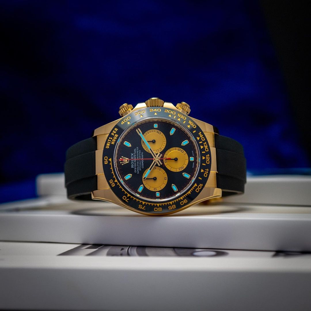 Rolex Cosmograph Daytona M116518LN-0047 Black/Rubber Ø40mm - Orolen