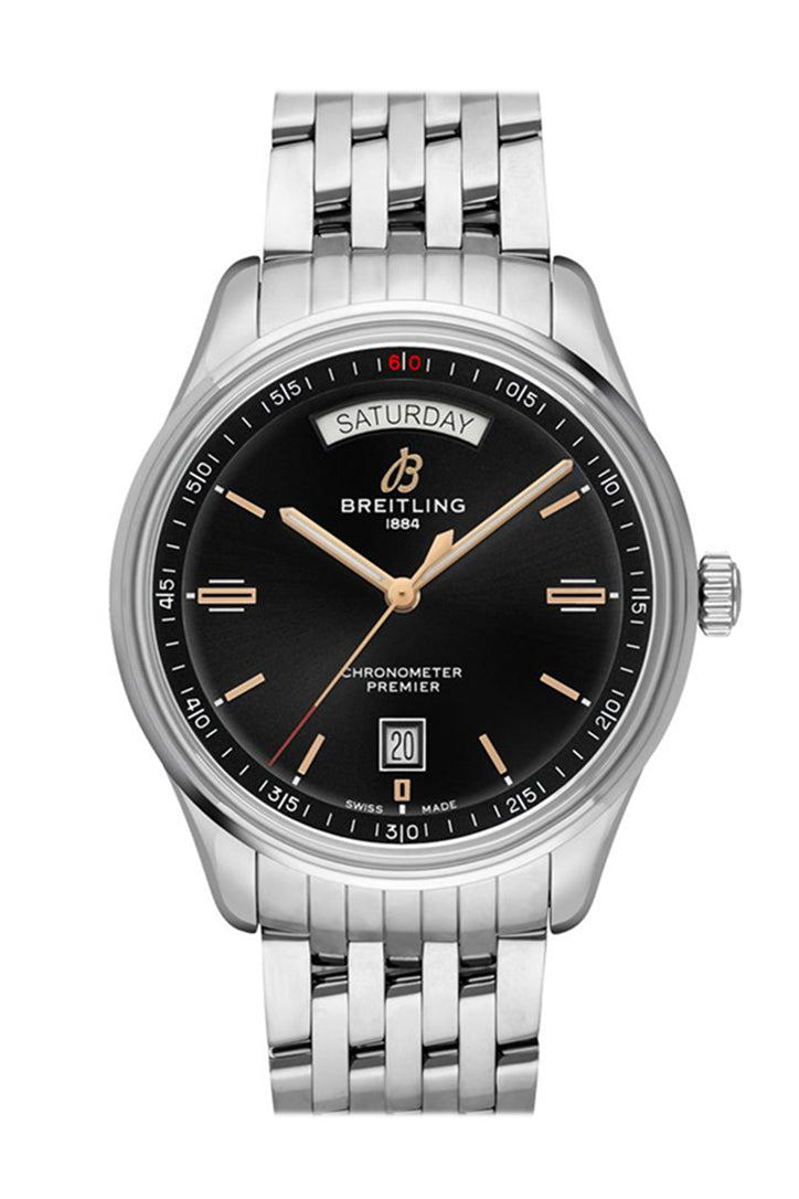 BRE!TLING Premier Day Date Stainless Steel A45340241 B1A1