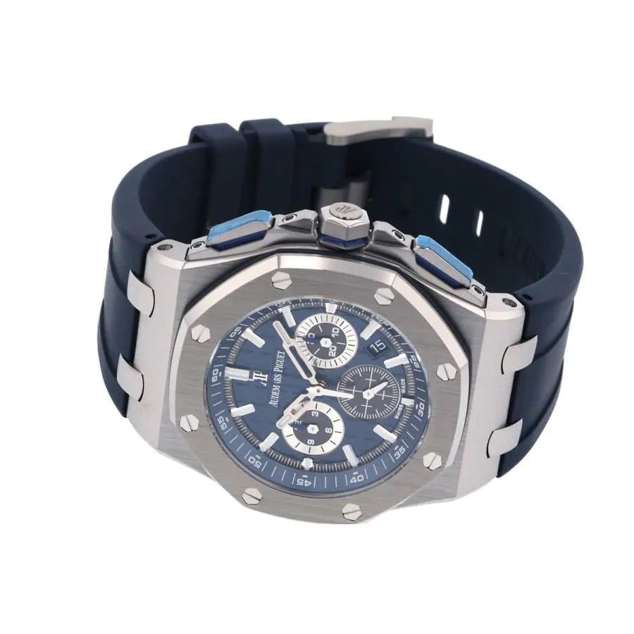 Audemars Piguet Royal Oak Offshore Titanium Blue 42MM Watch - Orolen