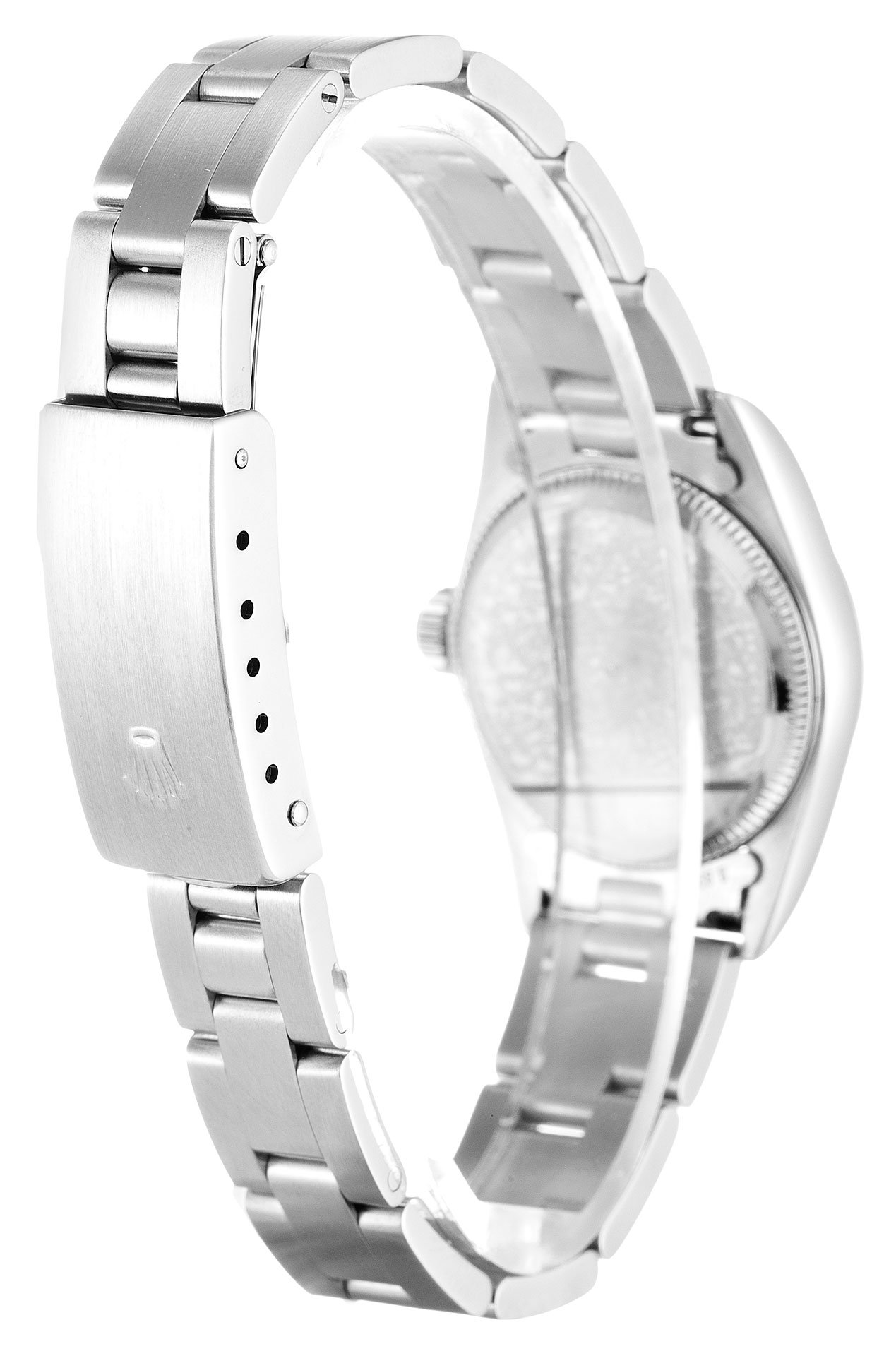 Rolex Lady Oyster Perpetual 26mm Black 67180 - Orolen