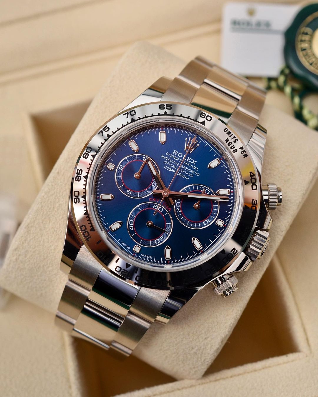 Rolex Cosmograph Daytona m116509 Blue - Orolen