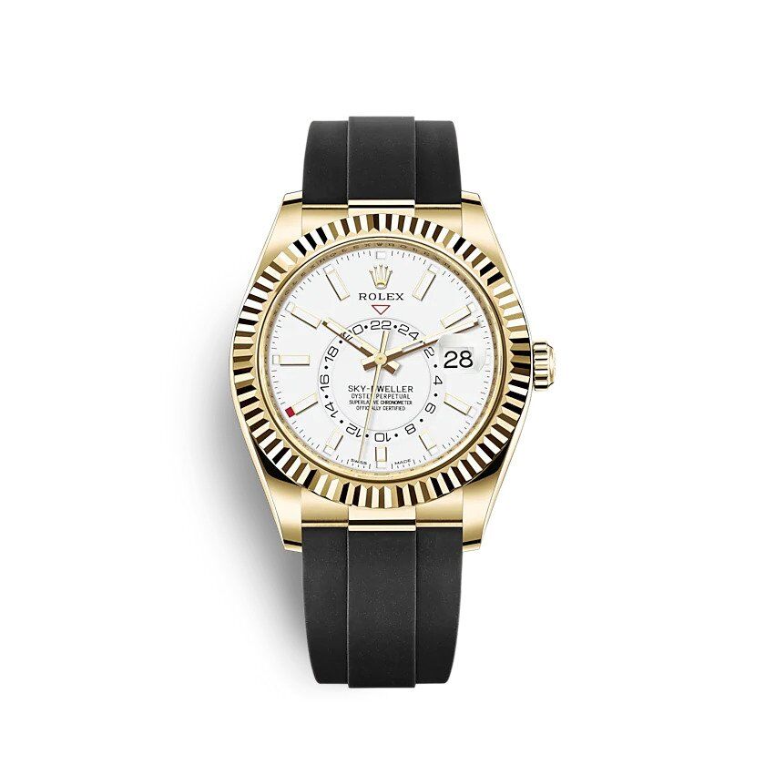 rol€x Sky-Dweller 326238 White