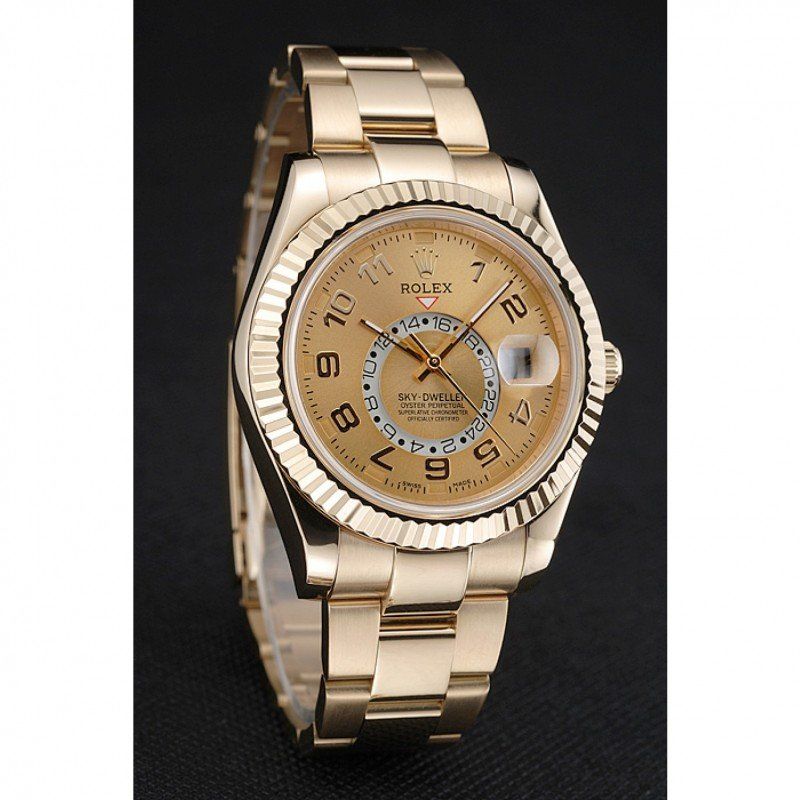 Rolex Sky Dweller Oyster Perpetual Special Edition 2012 Yellow Gold 80243 - Orolen