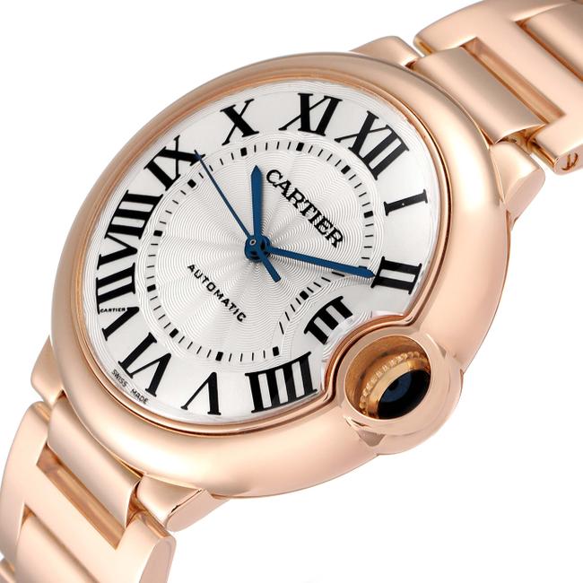 C@RTIER Ballon Bleu 36mm 18K Rose Gold Men��s Watch, WGBB0043