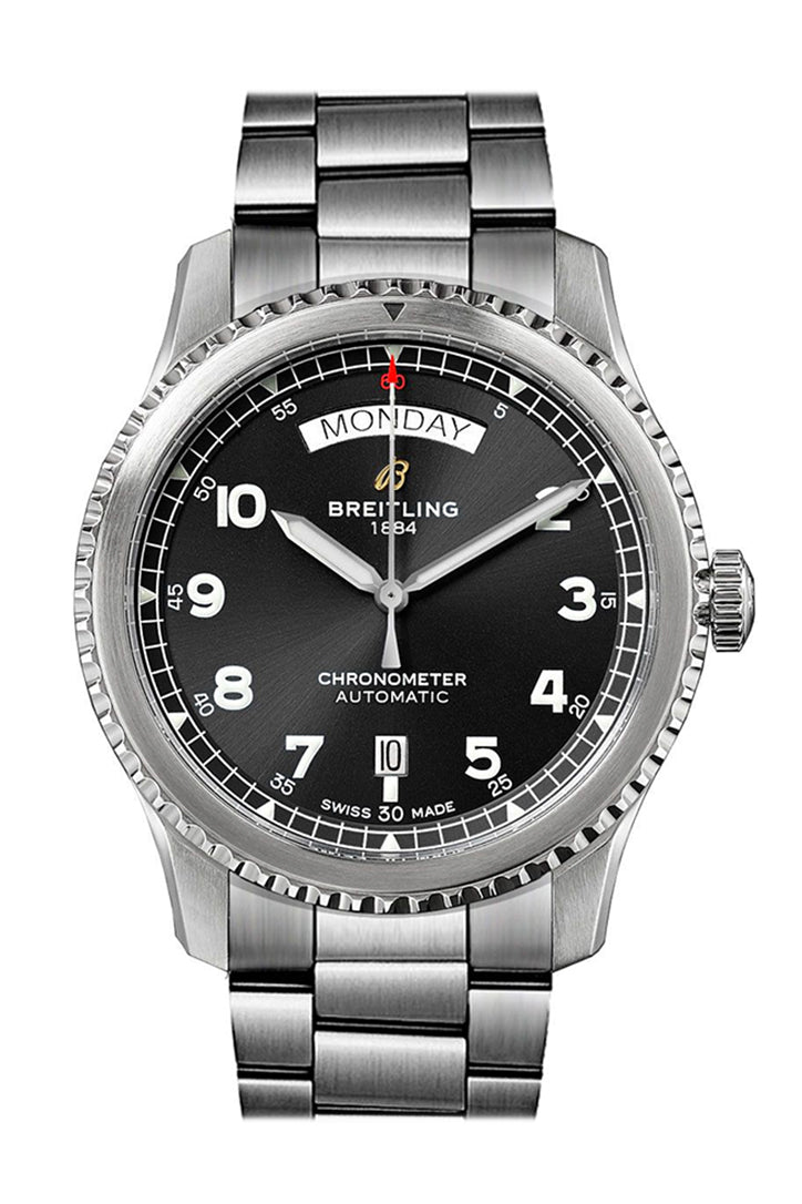 BRE!TLING Navitimer Day Date 41mm Stainless Steel A45330101 B1A1
