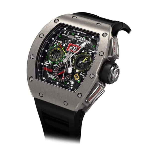 RICH@RD M!LLE RM 11-02 Automatic Flyback Chronograph Dual Time Zone Titanum