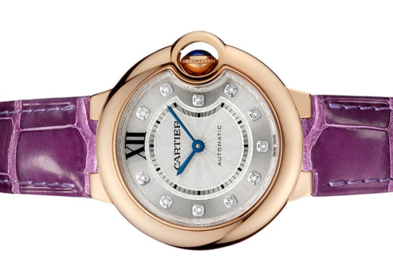 C@RTIER Ballon Bleu 33 mm Rose Gold & Diamonds Lady��s Watch, WE902040