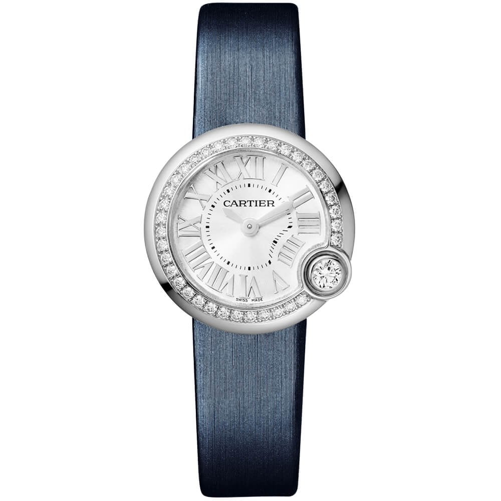 C@RTIER BALLON BLANC Stainless Steel Quartz Lady��s Watch, W4BL0002