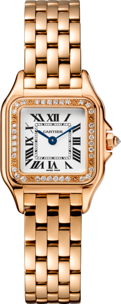 C@RTIER Panth��re 18K Pink Gold & Diamonds Ladies Watch, WJPN0008