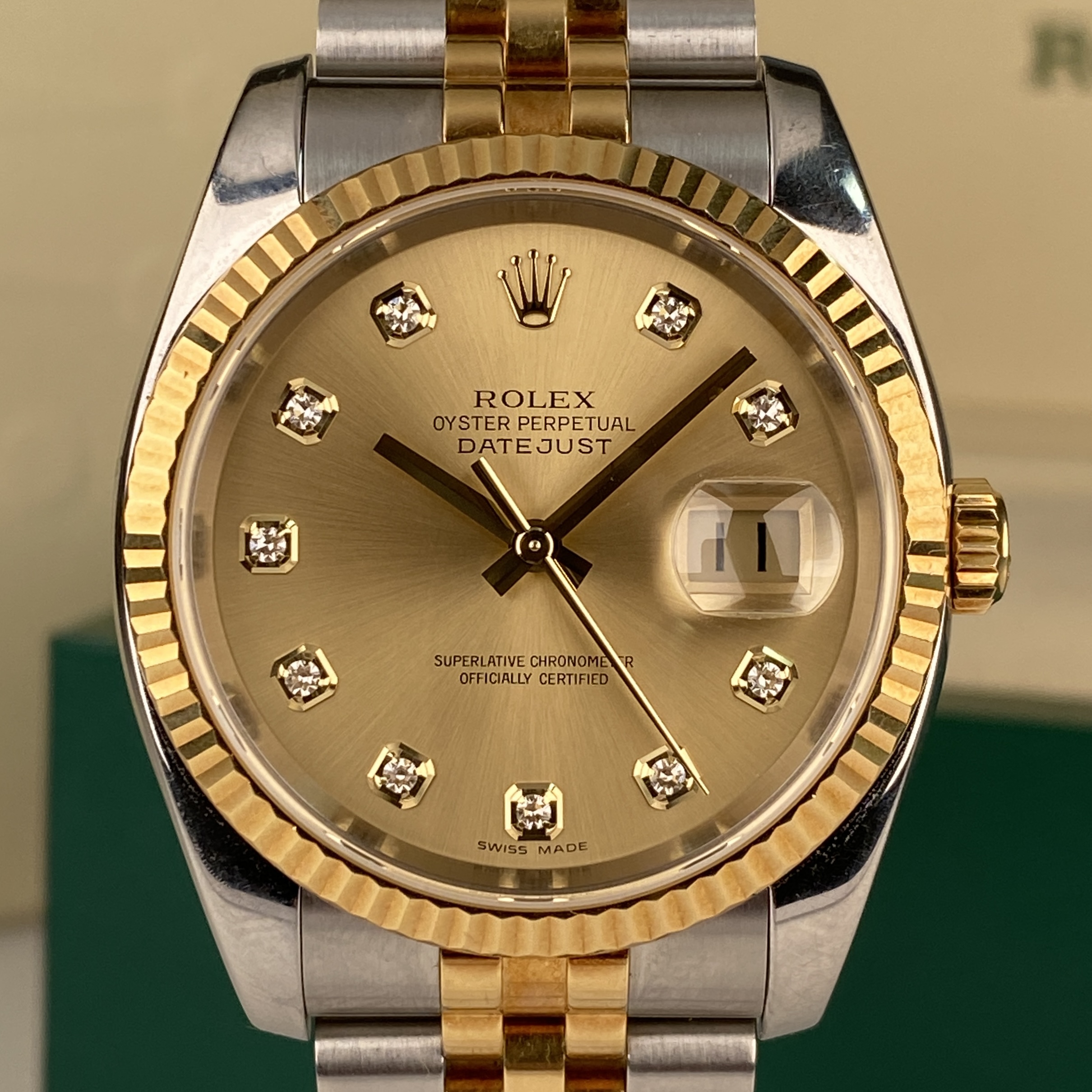 Rolex Datejust 36 Champagne 116233-0150 - Orolen