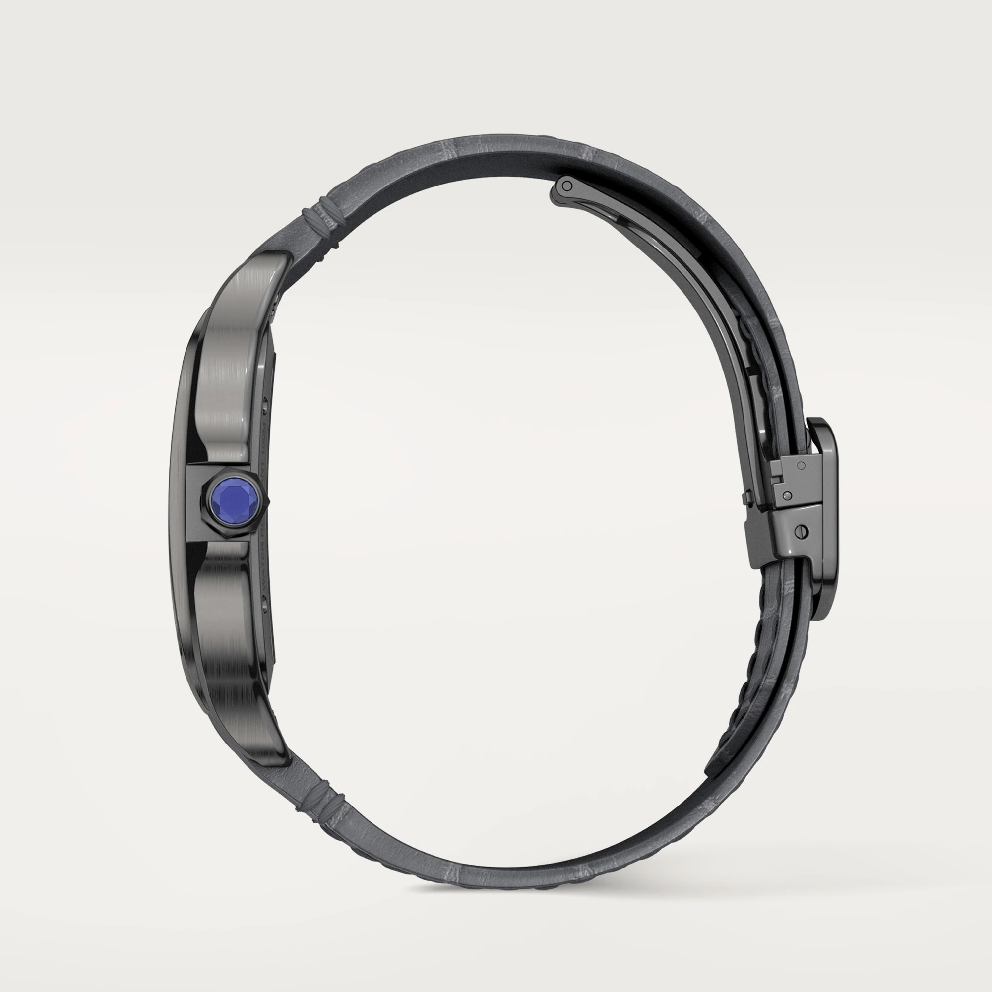 Cartier Santos Skeleton Black Steel Men��s Watch, WHSA0009 - Orolen