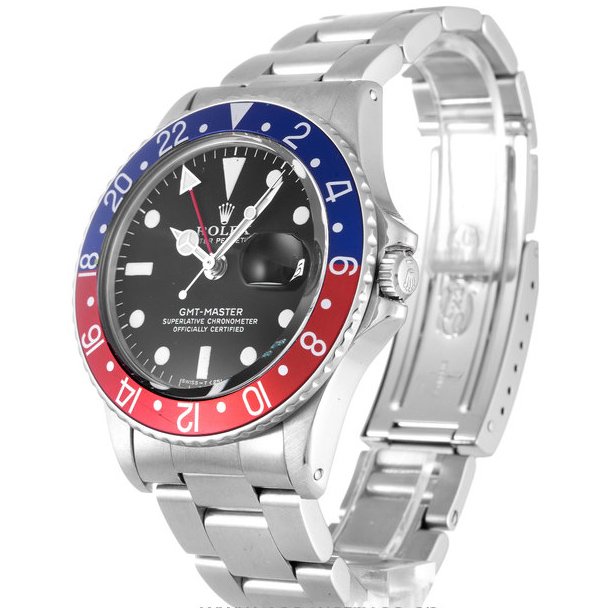 Rolex GMT Master Black 16700 (Pepsi) - Orolen