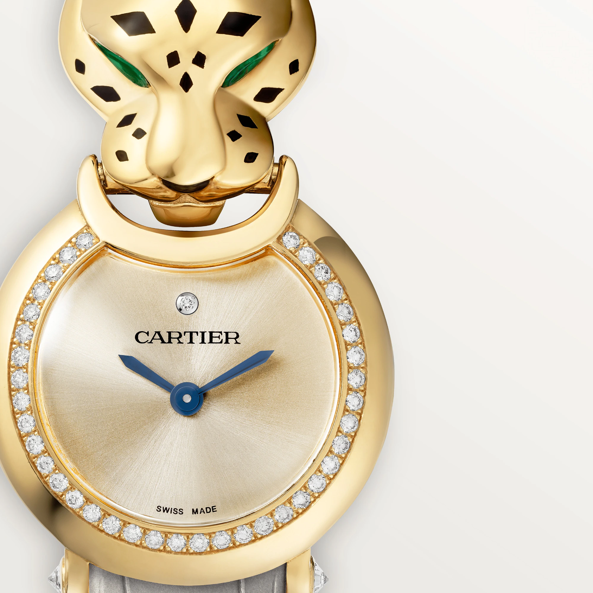 Cartier Panth��re 18K Yellow Gold & Diamonds Ladies Watch, HPI01297 - Orolen