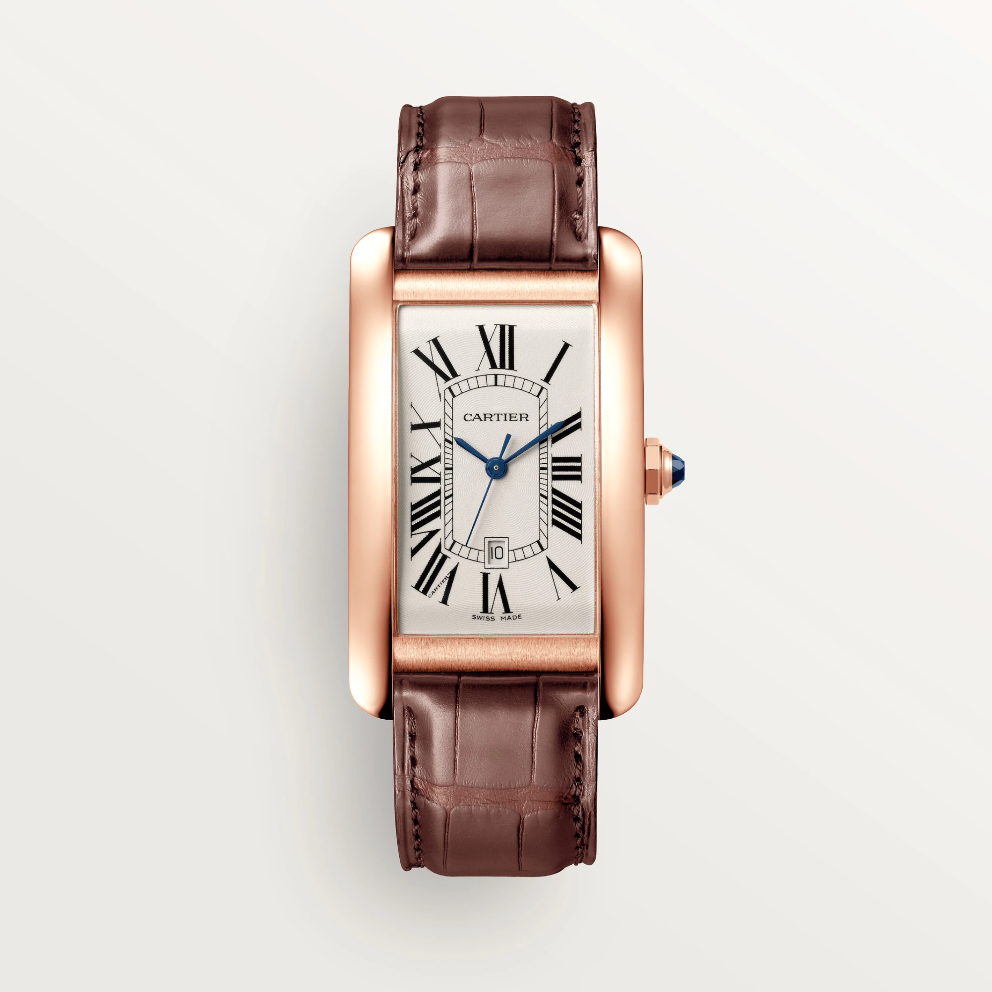 C@RTIER Tank Rose Gold Men��s Watch, WGTA0047