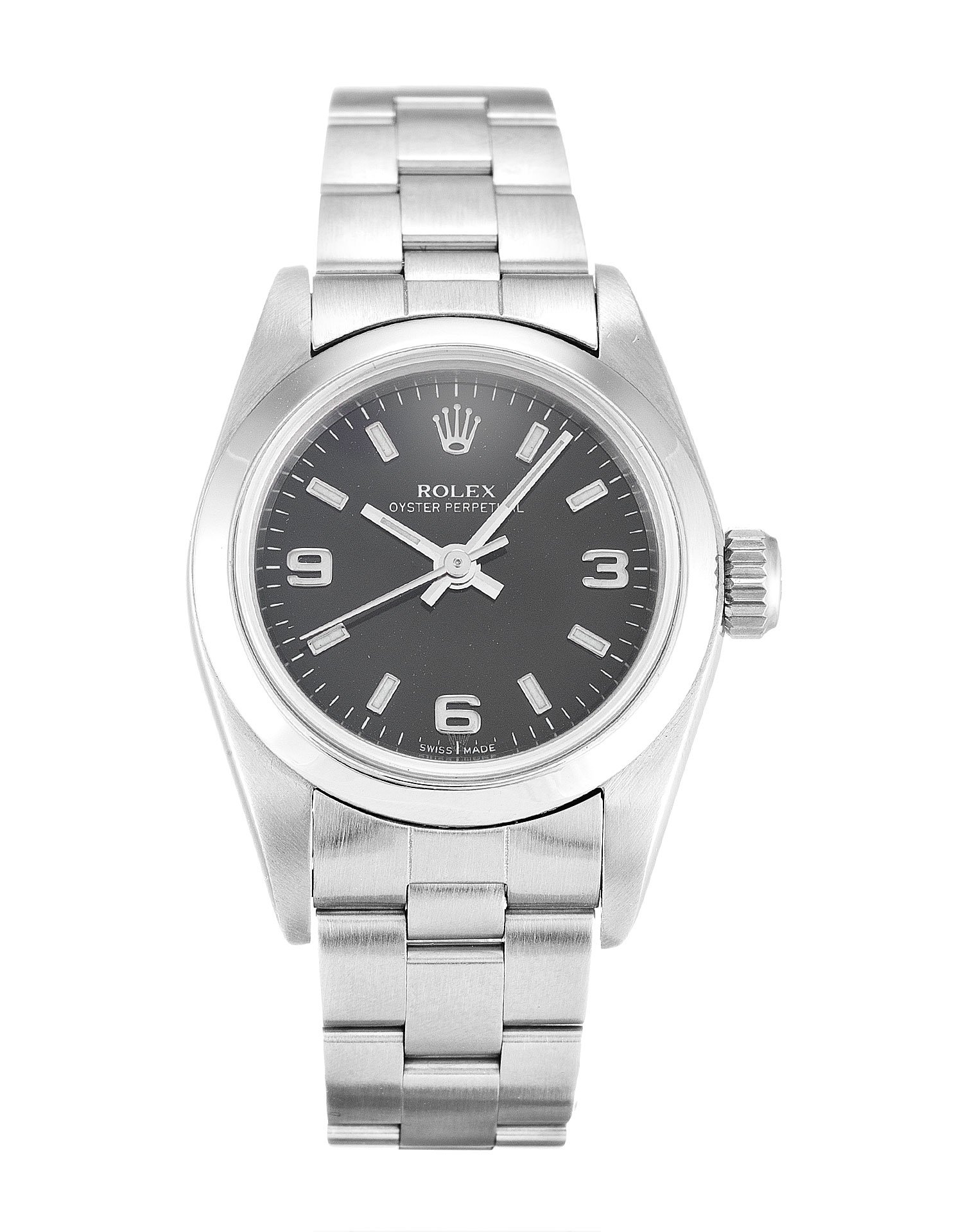 rol€x Lady Oyster Perpetual 26mm Black 67180