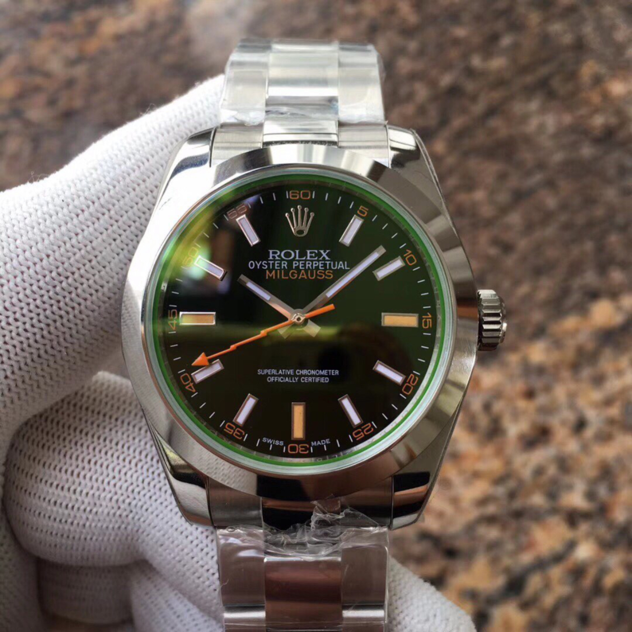 Rolex Oyster Perpetual Milgauss 116400gv Series - Orolen