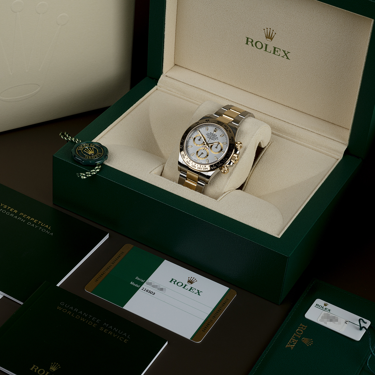 Rolex Daytona Steel & Gold White Dial 116503 - Orolen