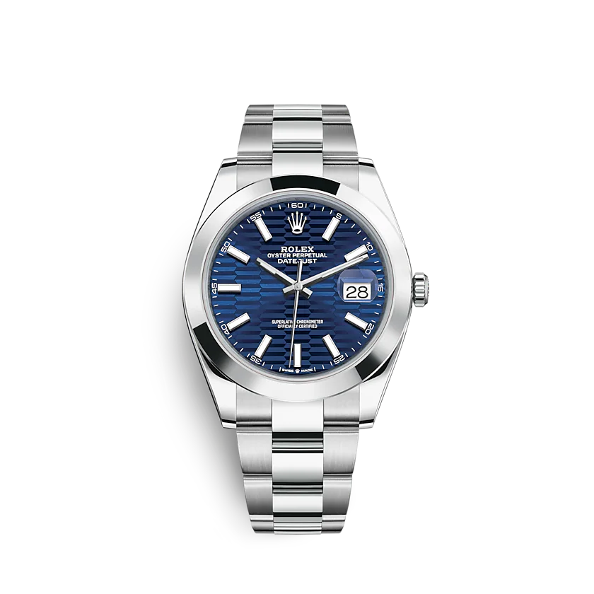 rol€x Datejust 126300 41mm Bright blue (Oyster)