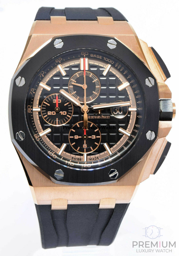 Audemars Piguet Royal Oak Offshore Chronograph Black Dial 44MM Dial Watch - Orolen