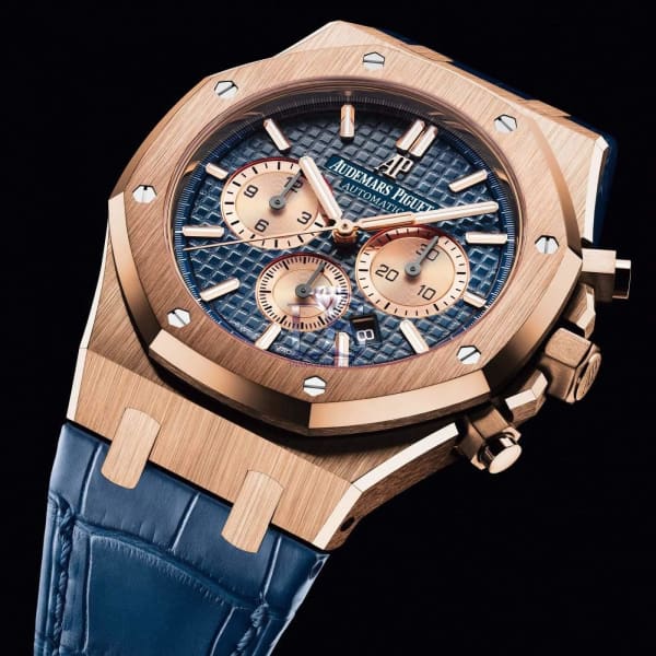 AUDEM@RS P!GUET Royal Oak Selfwinding Chronograph 18K Rose Gold 26331OR.OO.D315CR.01
