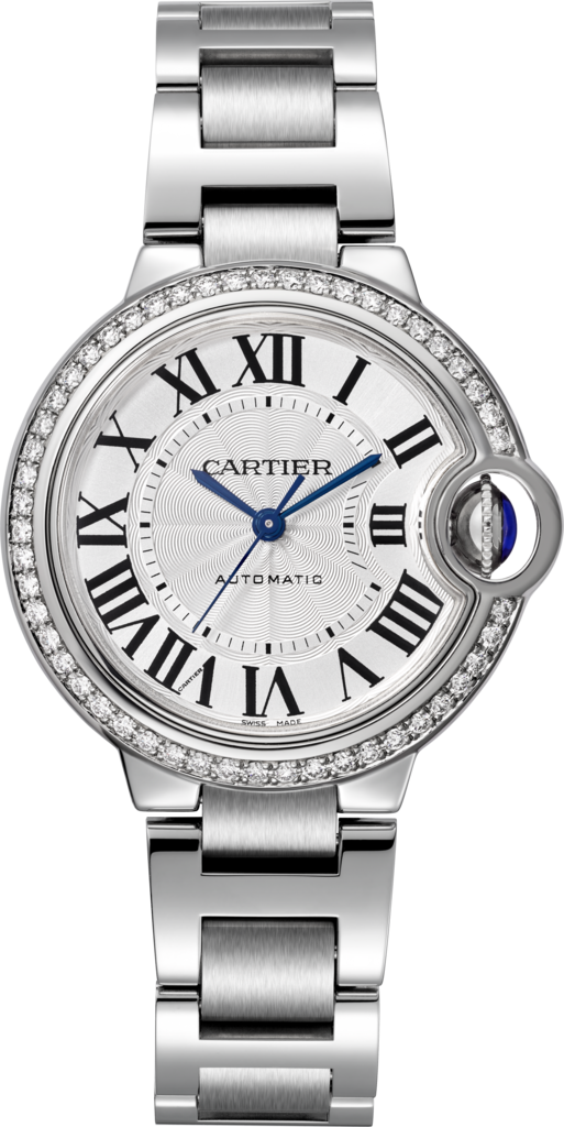 C@RTIER Ballon Bleu Stainless Steel & Diamonds Lady��s Watch, W4BB0023
