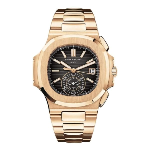 PAT€K PHIL!PPE Watches Nautilus Mens Rose Gold 5980/1R-001