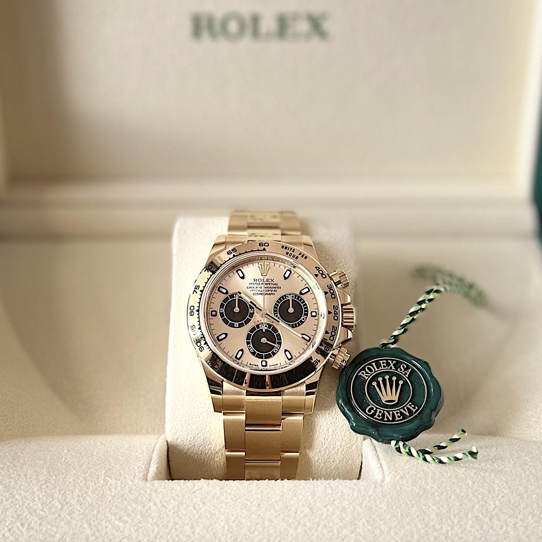 Rolex Daytona 18k Yellow Gold 116508 Series - Orolen