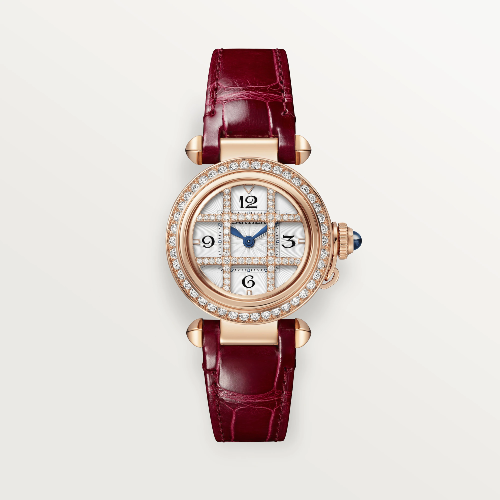 C@RTIER Pasha 30 mm Rose Gold & Diamonds Lady��s Watch, WJPA0021
