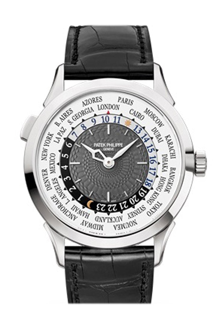 PAT€K PHIL!PPE Complications 18kt White Gold Automatic Gray Dial 38mm Men's Watch 5230G-001