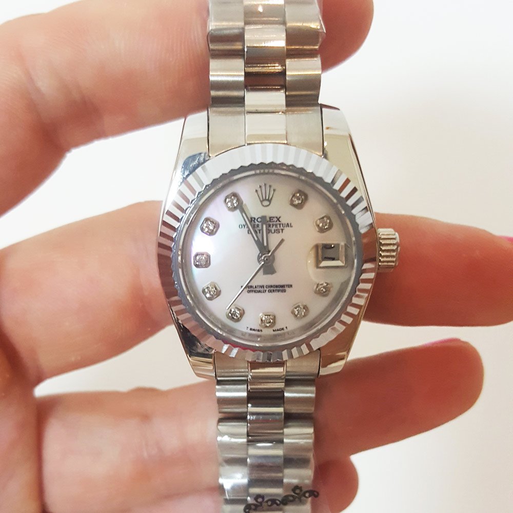Rolex Datejust Mother of Pearl Ladies 179179 - Orolen