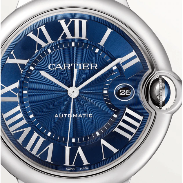 C@RTIER Ballon Bleu 42mm Stainless steel Men��s Watch, WSBB0027