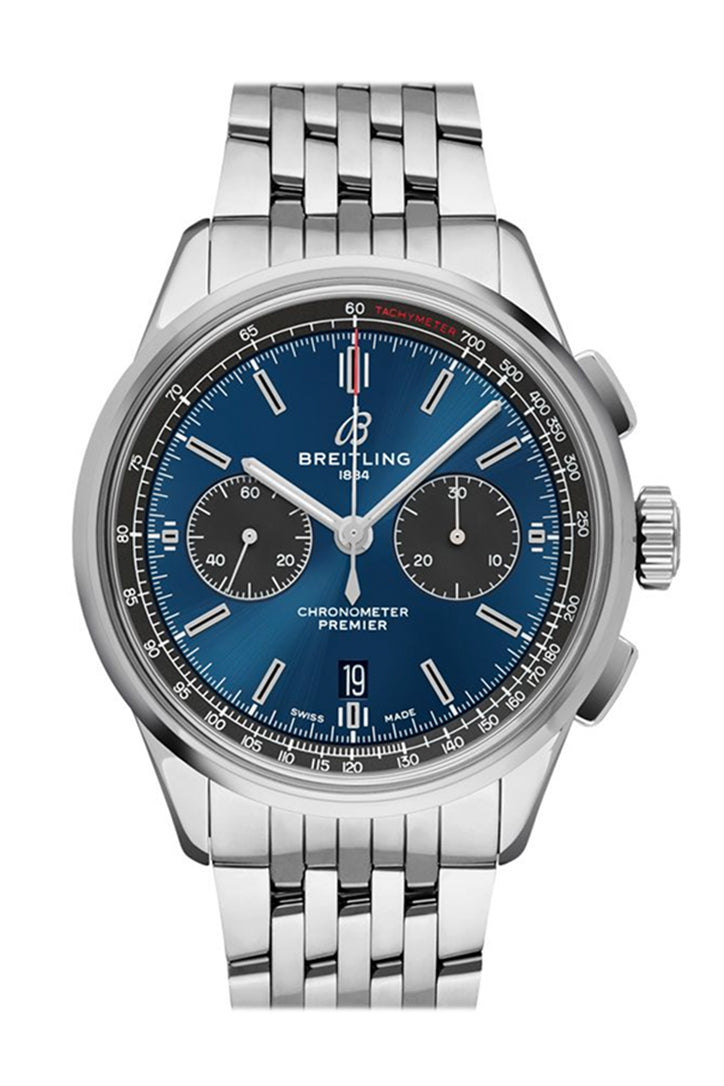 BRE!TLING Premier B01 Chronogragh 42mm Stainless Steel AB0118A61 C1A1
