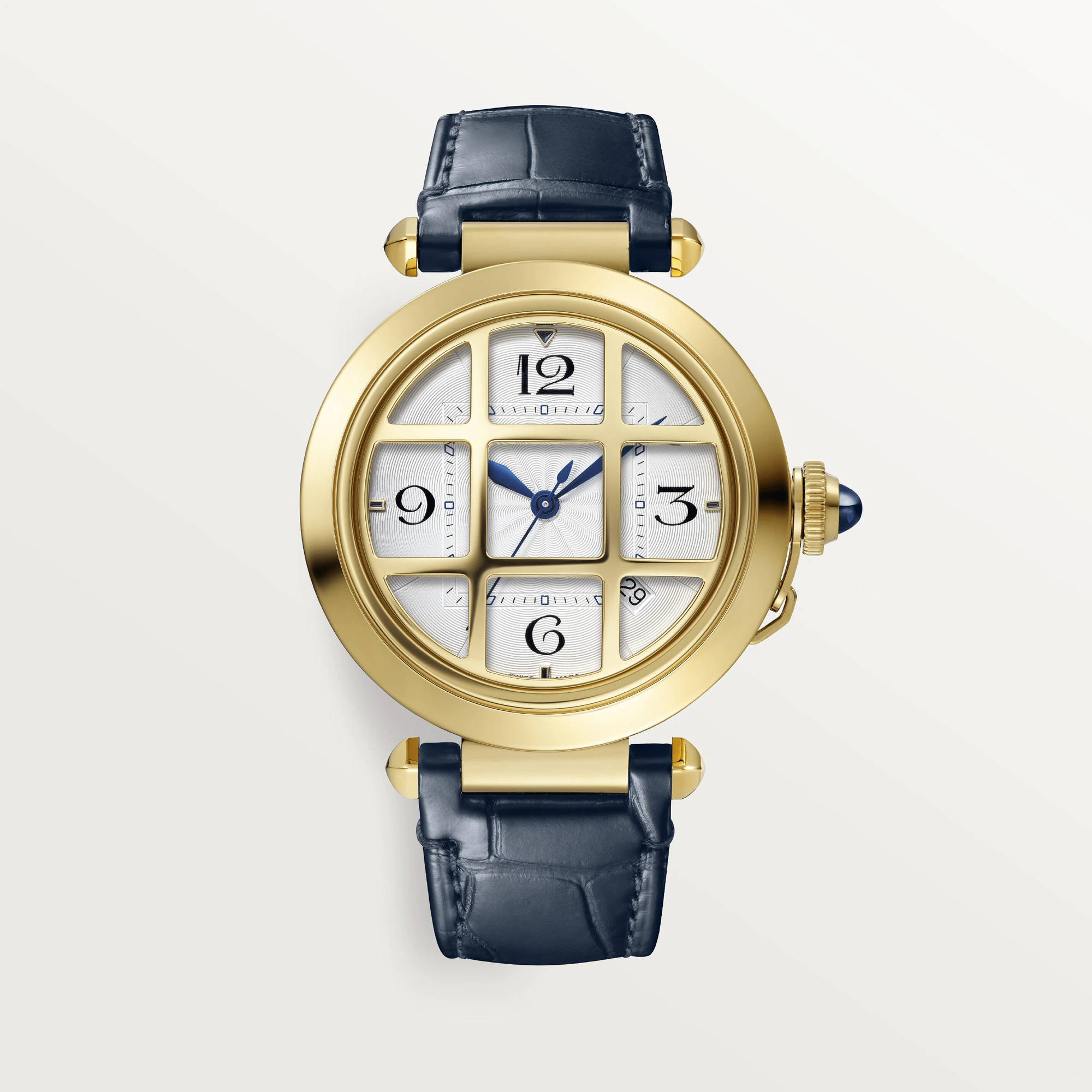 C@RTIER Pasha 41 mm Yellow Gold Men��s Watch, WGPA0019