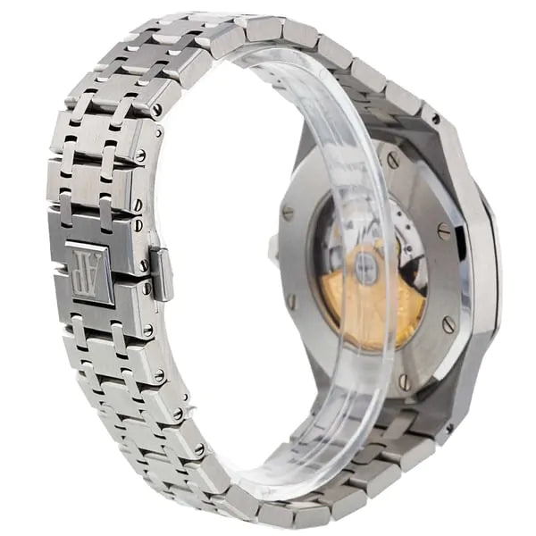 Audemars Piguet Royal Oak 41mm Black Dial Stainless Steel Bracelet Men's Watch - Orolen