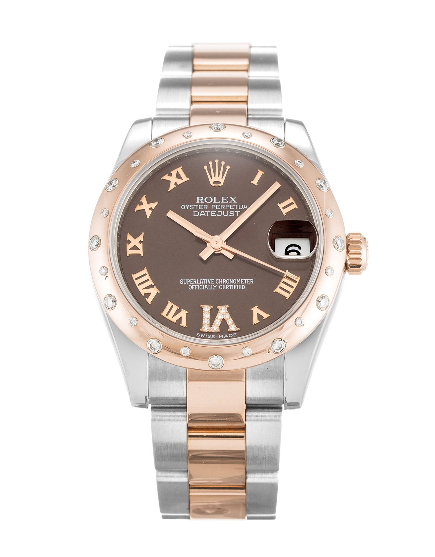rol€x Datejust Lady Chocolate Diamond Dial 178341