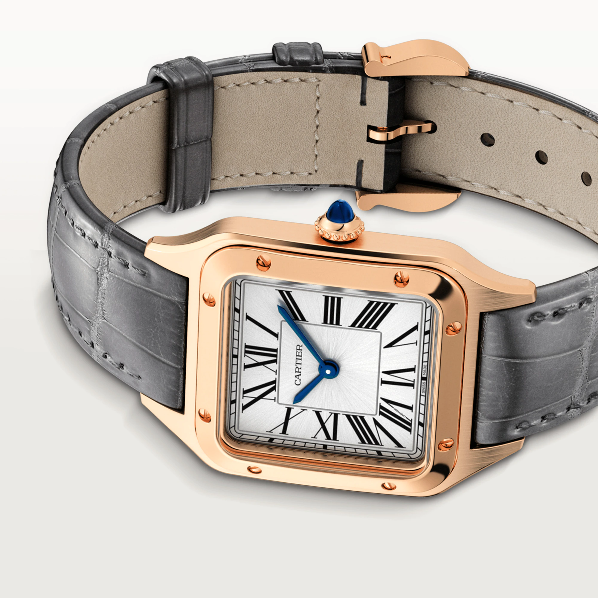 Cartier Santos 18K Rose Gold Unisex  Watch, WGSA0021 - Orolen