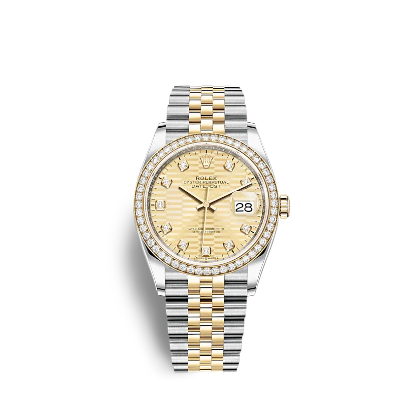 rol€x Datejust 126283RBR 36mm Golden