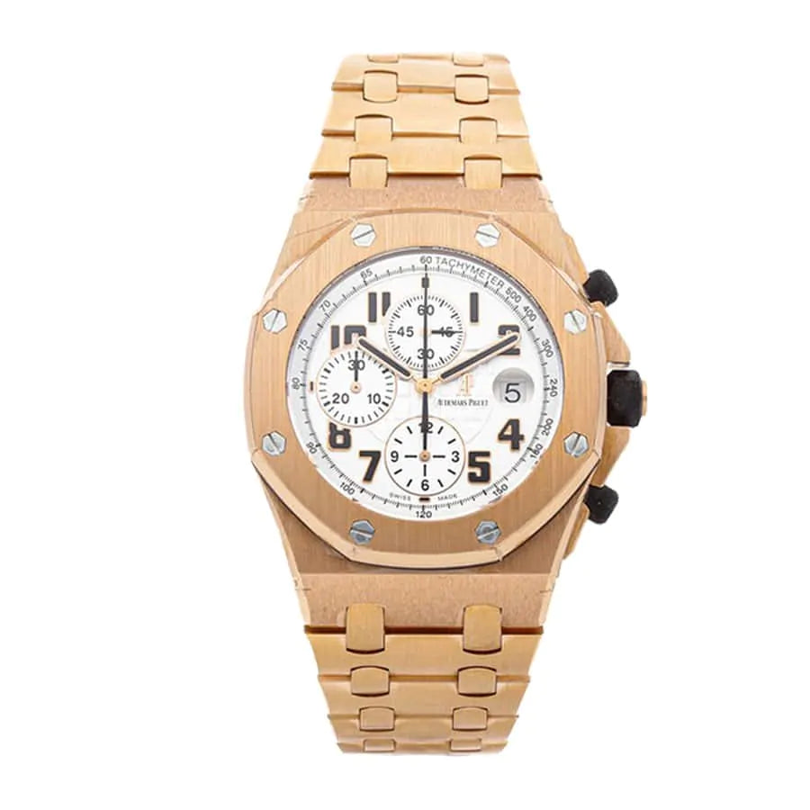 AUDEM@RS P!GUET Royal Oak Offshore Chronograph 42mm Rose Gold Watch