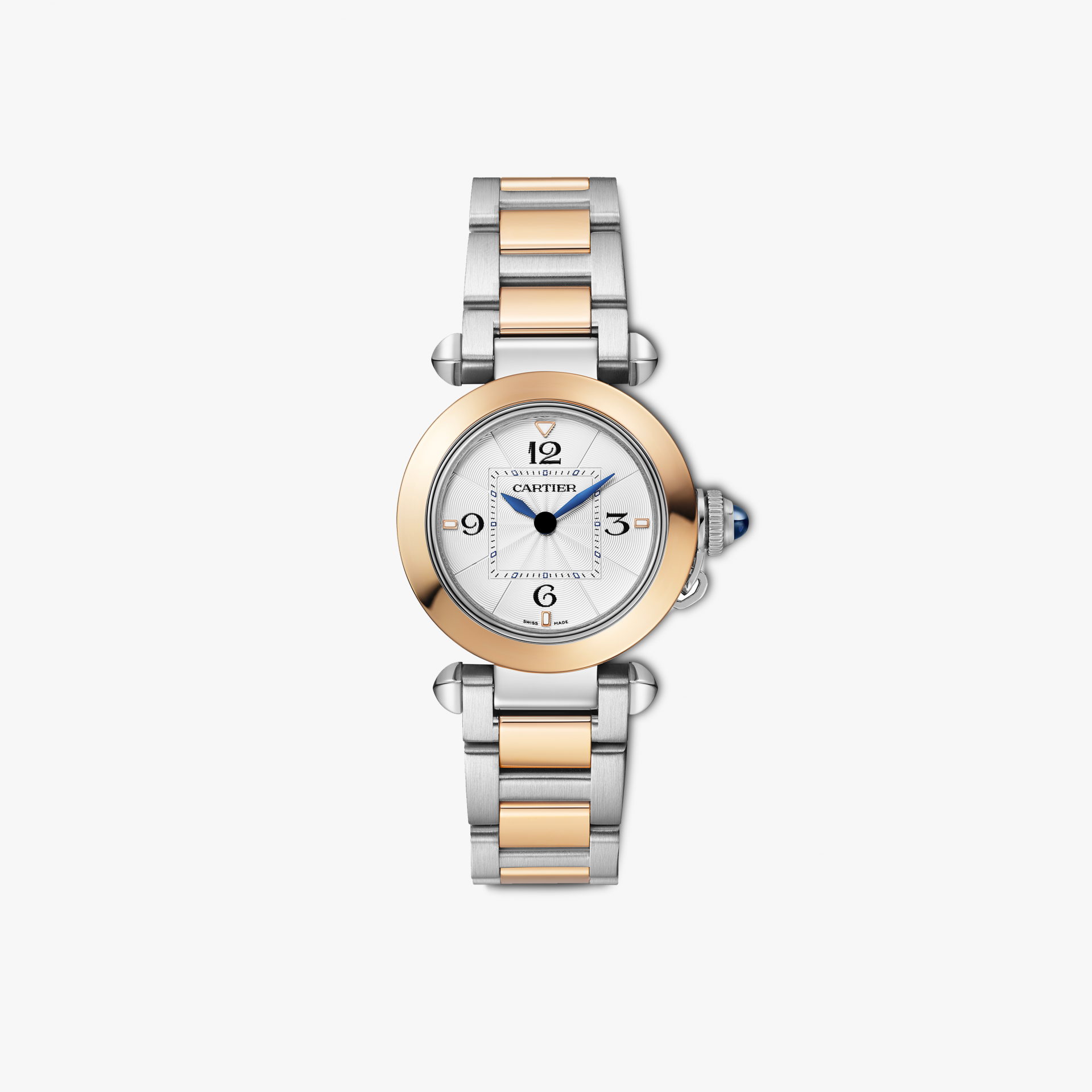 C@RTIER Pasha 30 mm Stainless steel & Rose Gold Lady��s Watch, W2PA0007