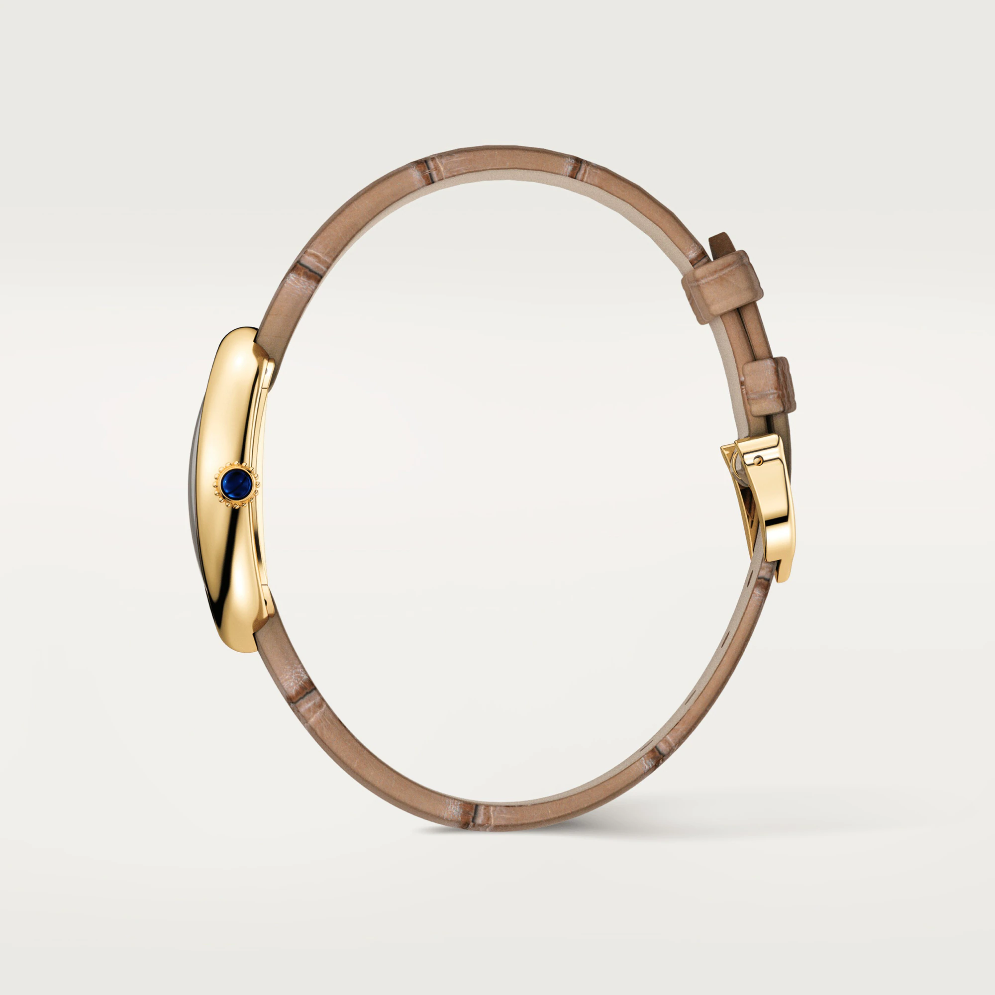 Cartier Baignoire 18K Yellow Gold Ladies Watch, WGBA0007 - Orolen