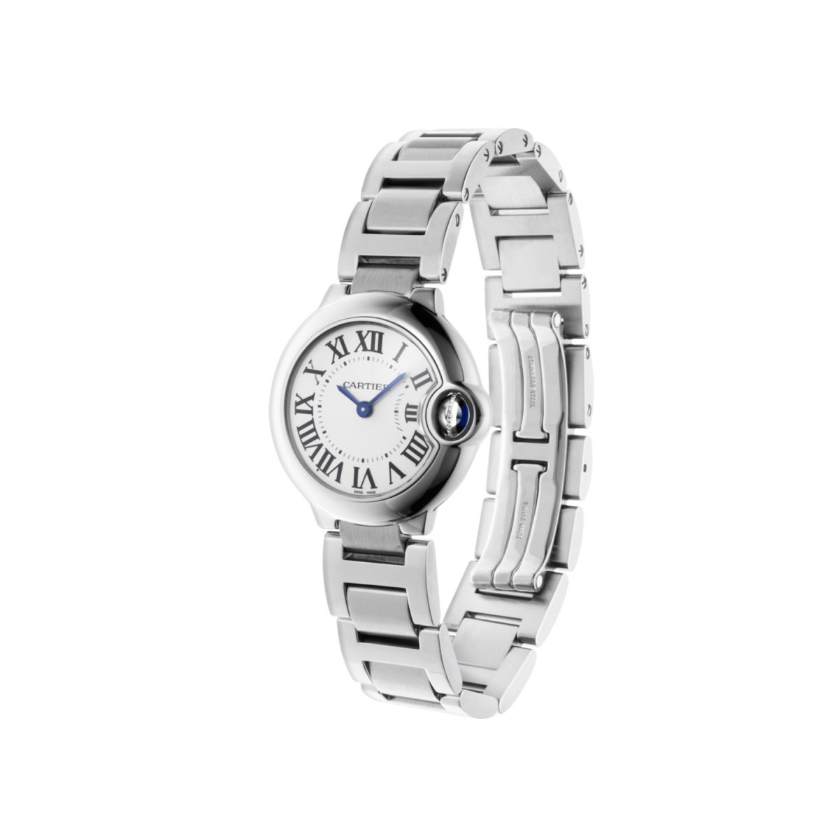 Cartier Ballon Bleu 28 mm Stainless steel Lady��s Watch, W69010Z4 - Orolen